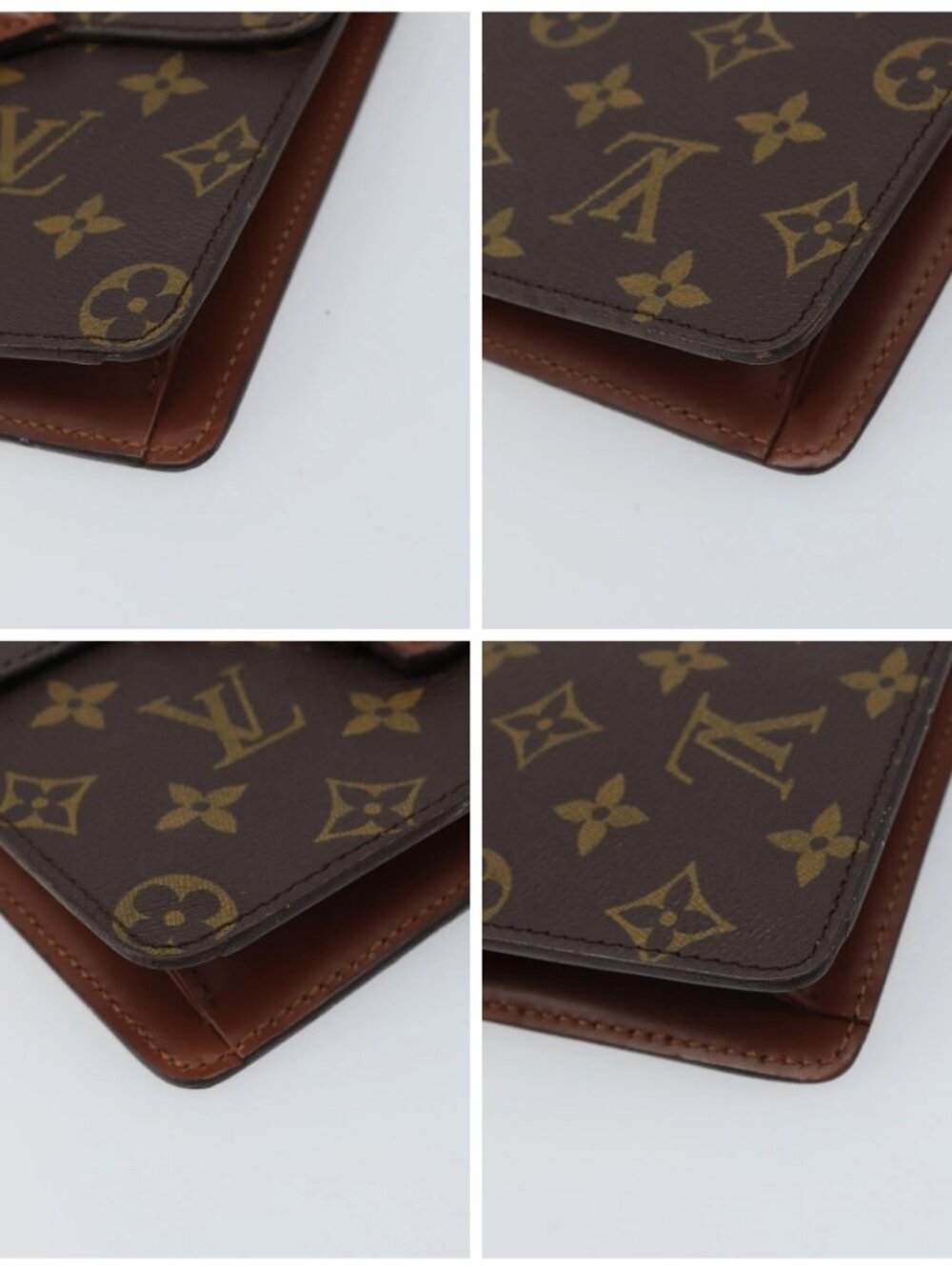 LOUIS VUITTON Monogram Chaillot Clutch Bag M51786 LV Auth 169992 - Picture 14 of 16